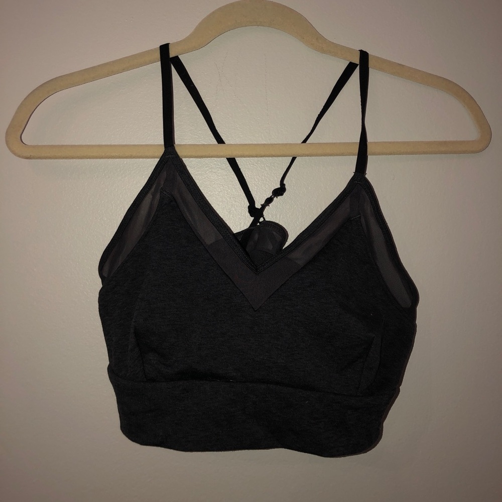 JOYLAB SPORTS BRA CROSS STRAP MESH